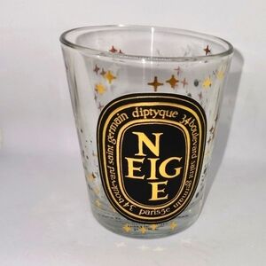 Empty Diptyque 2022 Christmas Neige (Snow) candle holder RARE